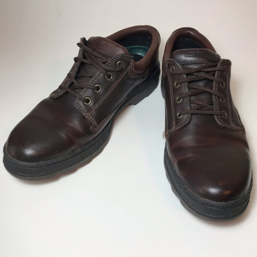 Timberlands Oxfords in Dark Chestnut- Size 8.5M